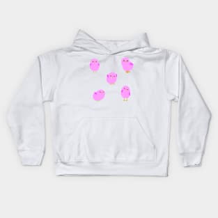 Guess Who Soggy Chick Sticker Pack (Pink) Kids Hoodie